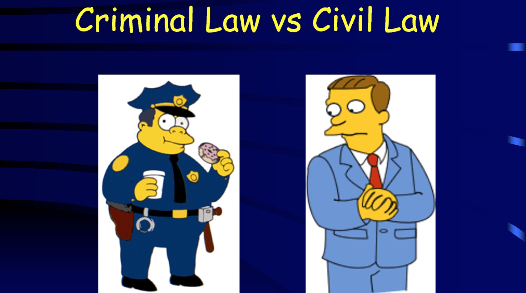 Criminal Law VS Civil Law How They Are Different 