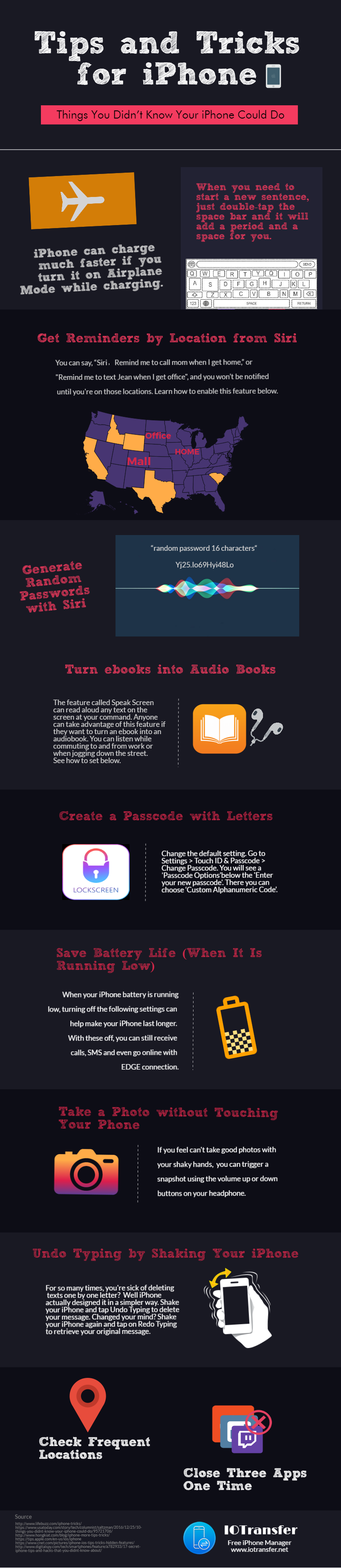 iOS Tips and Tricks