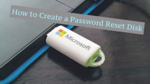 password reset disk