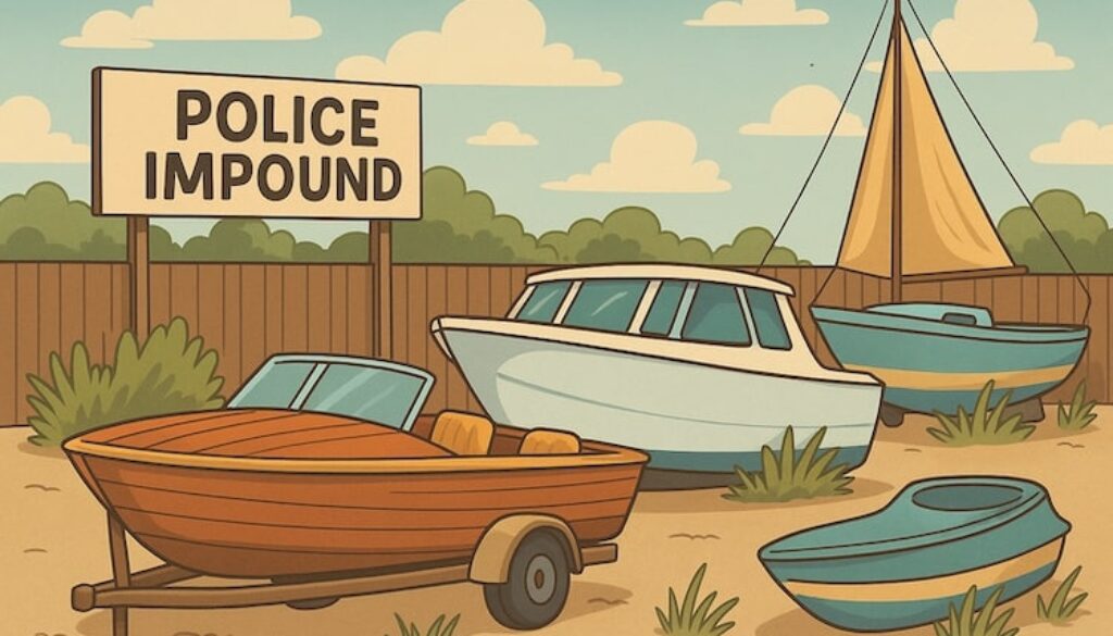 police impound boat