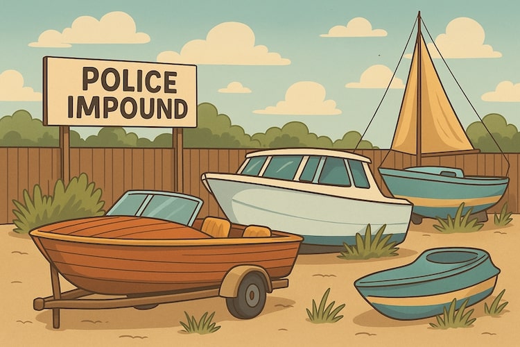 police impound boat