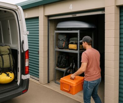 offloading bulky items